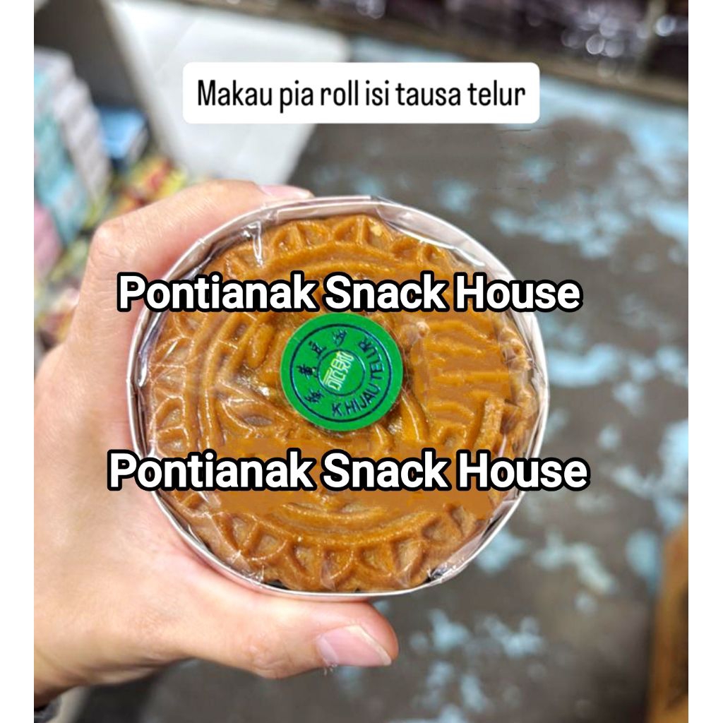 Makaupia Tabung Jun Choi - Makaupia Roll Jun Choi Telor Asin Khas Pontianak