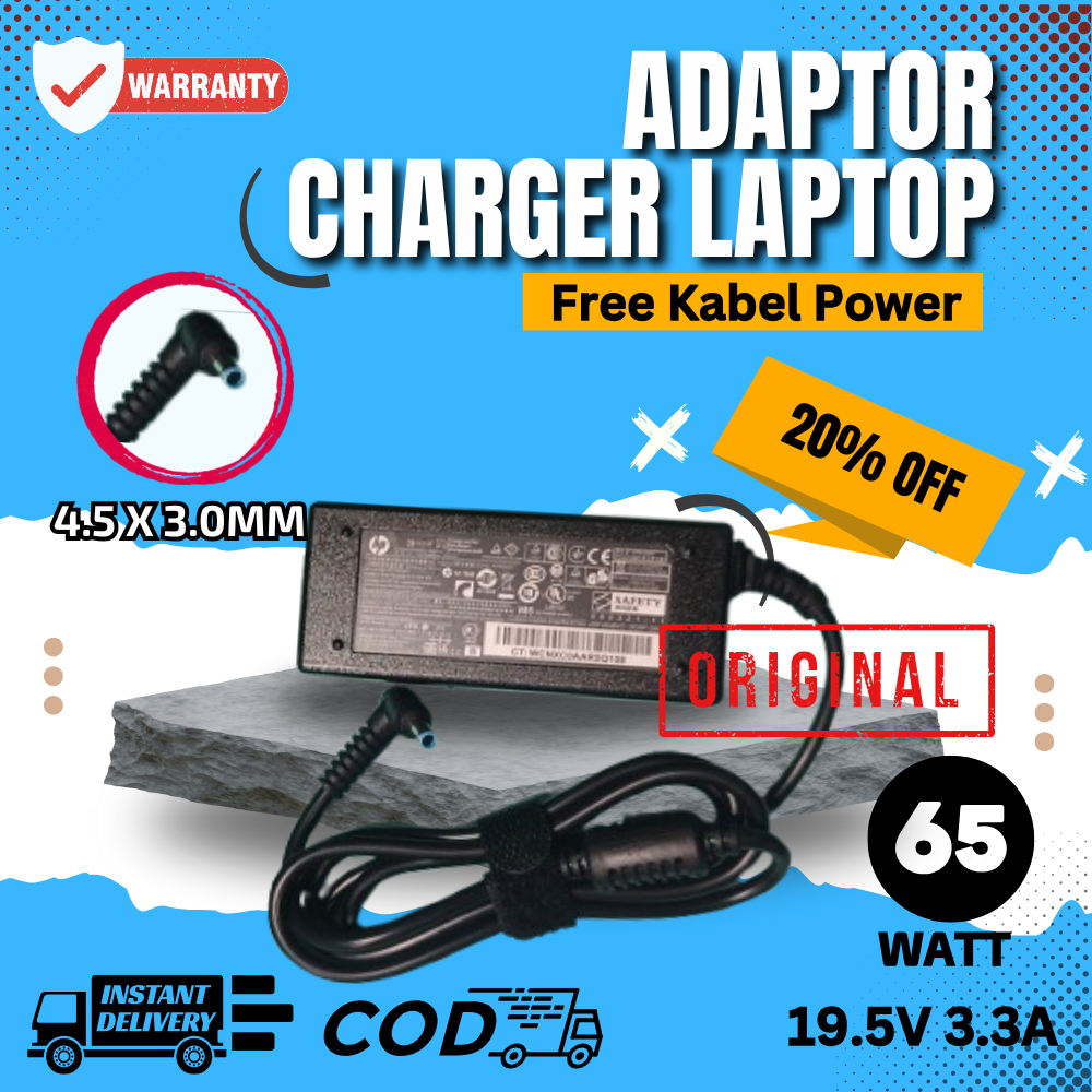 Adaptor Charger HP 14S-DQ2518TU 14S-DQ4028TU 14S-DQ2054TU