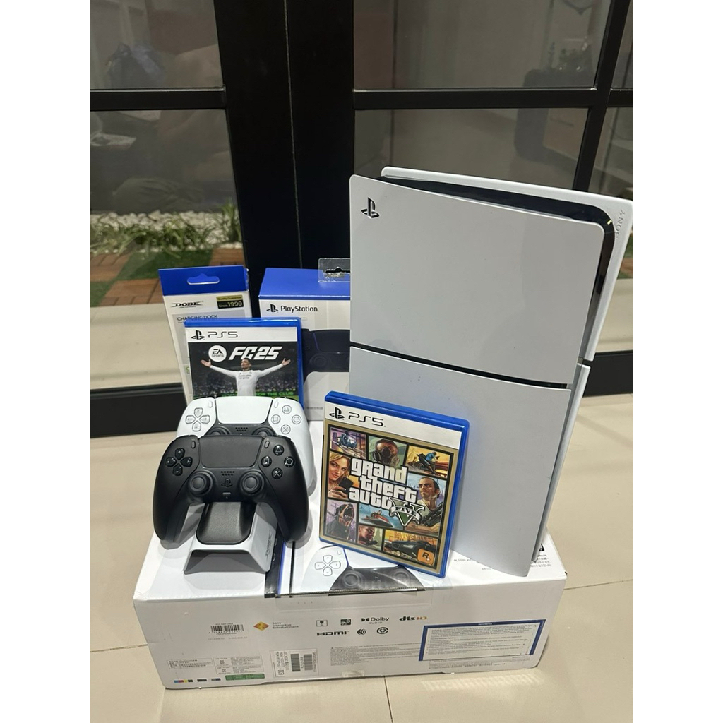 PS 5 Slim second wireless console white original