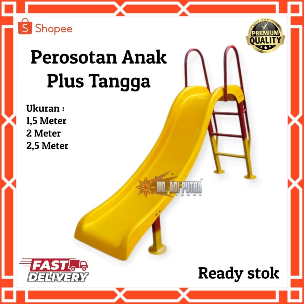 PEROSOTAN ANAK BAHAN FIBERGLASS PLUS TANGGA | PEROSOTAN FIBER BERKUALITAS BERBAGAI MACAM UKURAN