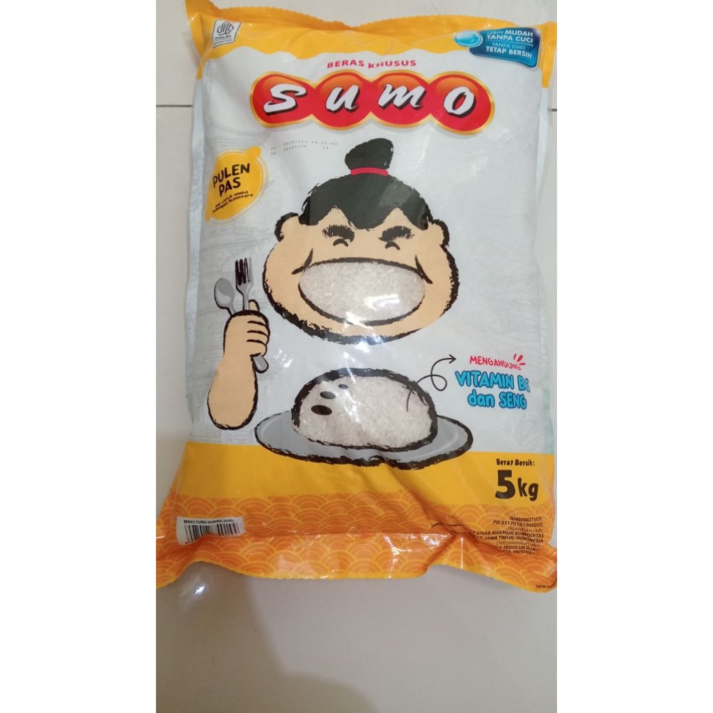 

beras Sumo kuning 5 kg beras enak murah