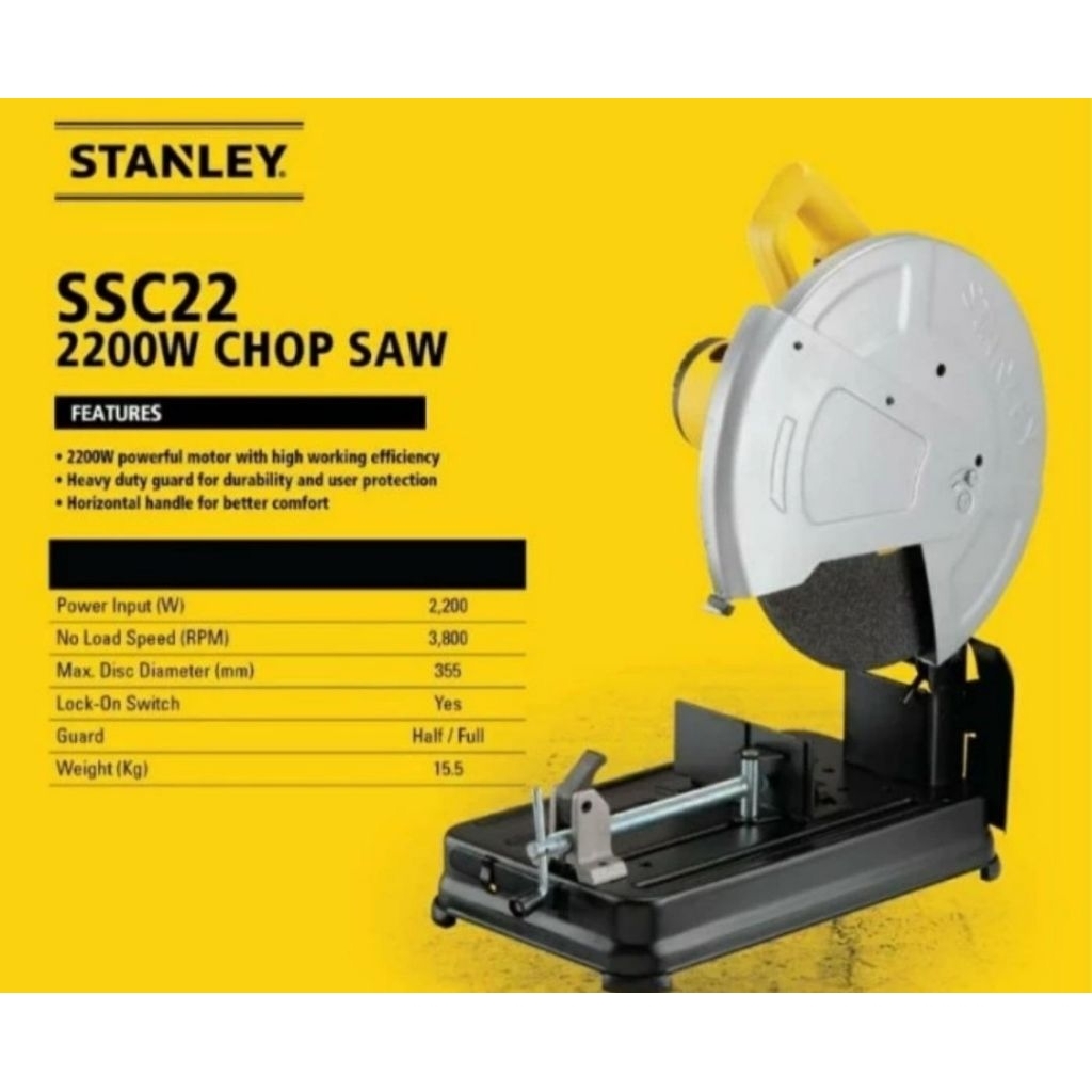 Mesin Cut Off 14 inch STANLEY SSC22