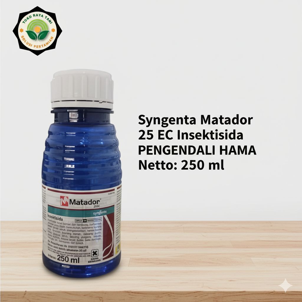 Jual Insektisida Matador isi 250ml obat hama matador untuk tanaman isi 250ml