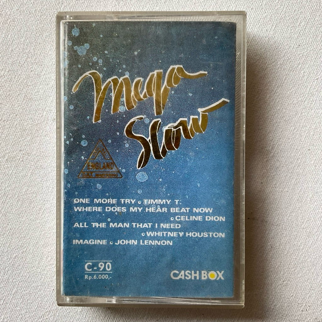 Kaset Pita Lagu Barat/ Asing Mega Slow (Rare)