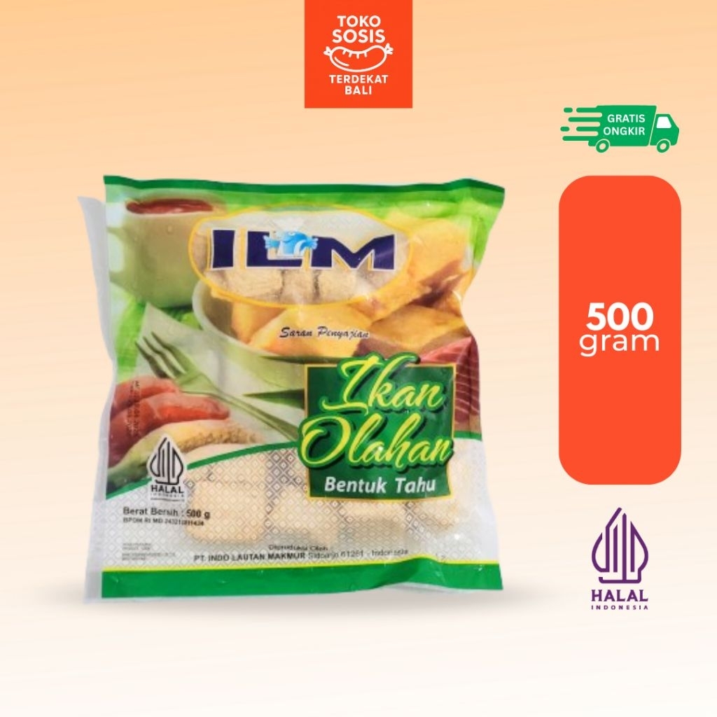 

ILM Tahu Ikan Olahan 500 gram