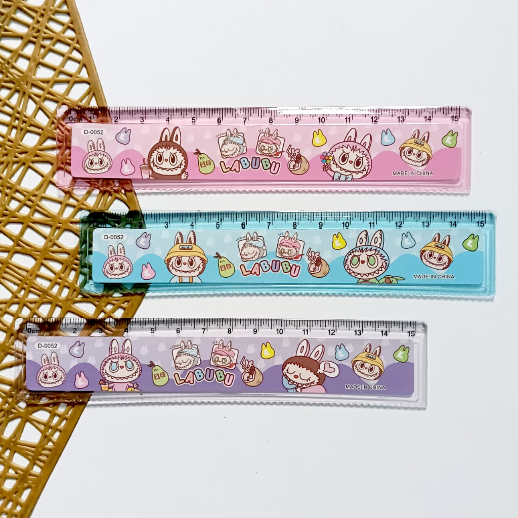 

PENGGARIS D-0052 15CM LABUBU / RULER KARAKTER VIRAL