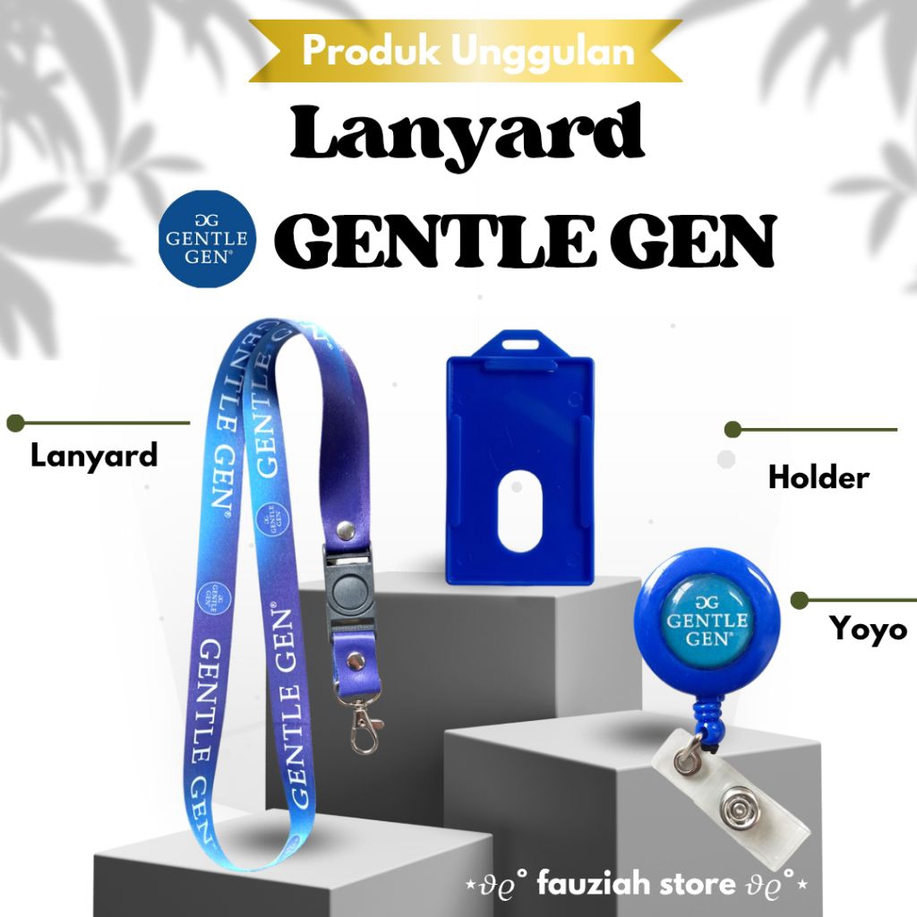 

READY! TALI ID CARD GENTLE GEN / LANYARD GENTLE GEN TERMURAH!!!