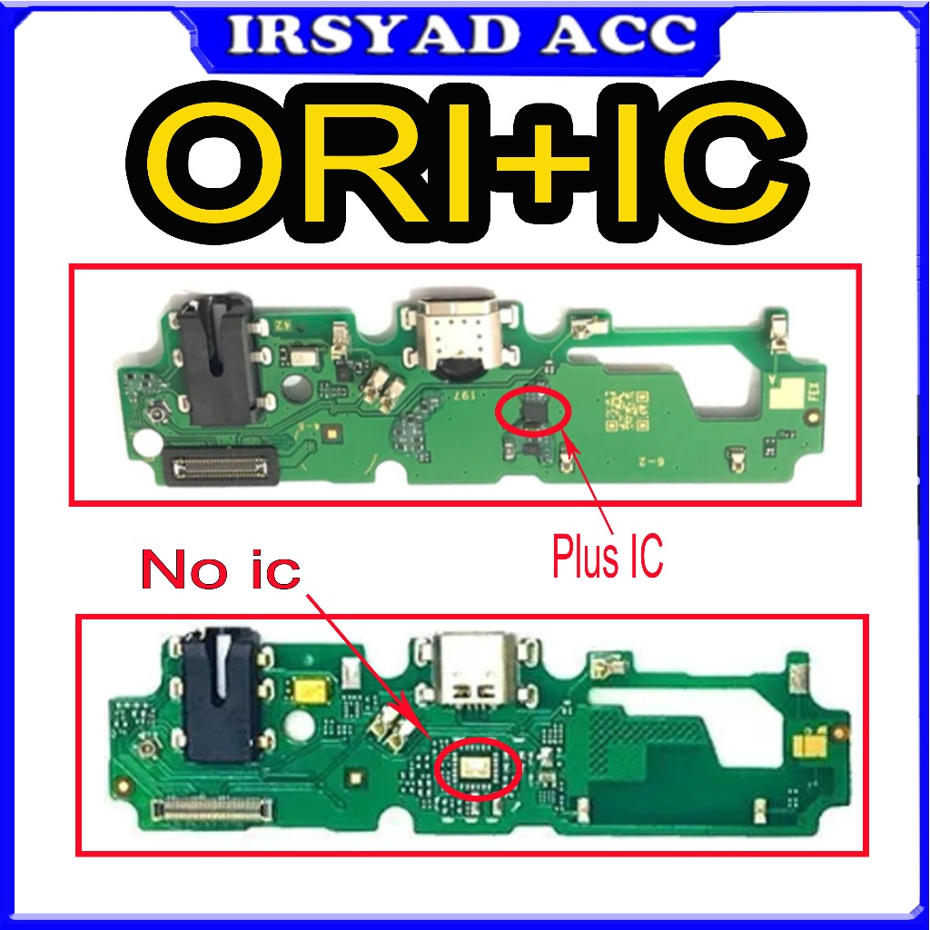 FLEXIBLE CON CAS VIVO Y12 Y12i Y15 / PAPAN CAS+ MIC / KONEKTOR VIVO Y12 Y12i Y15 FULL IC OR