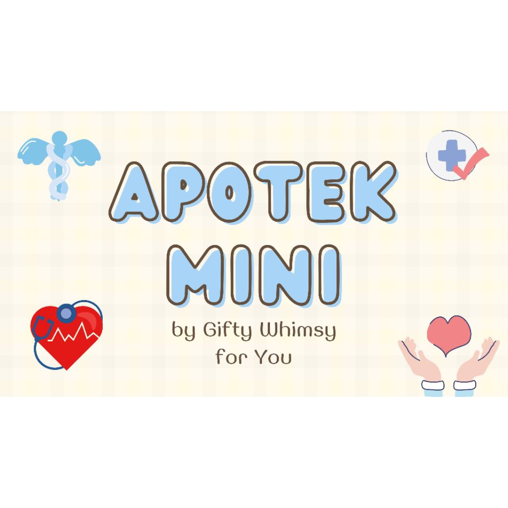 

Apotek Mini Kado Pacar Suami Istri Orang Tua Sahabat Apotik Mini Gift Box Emergency Box gift box custom gift lucu paket hemat ekonomis lengkap isi lengkap