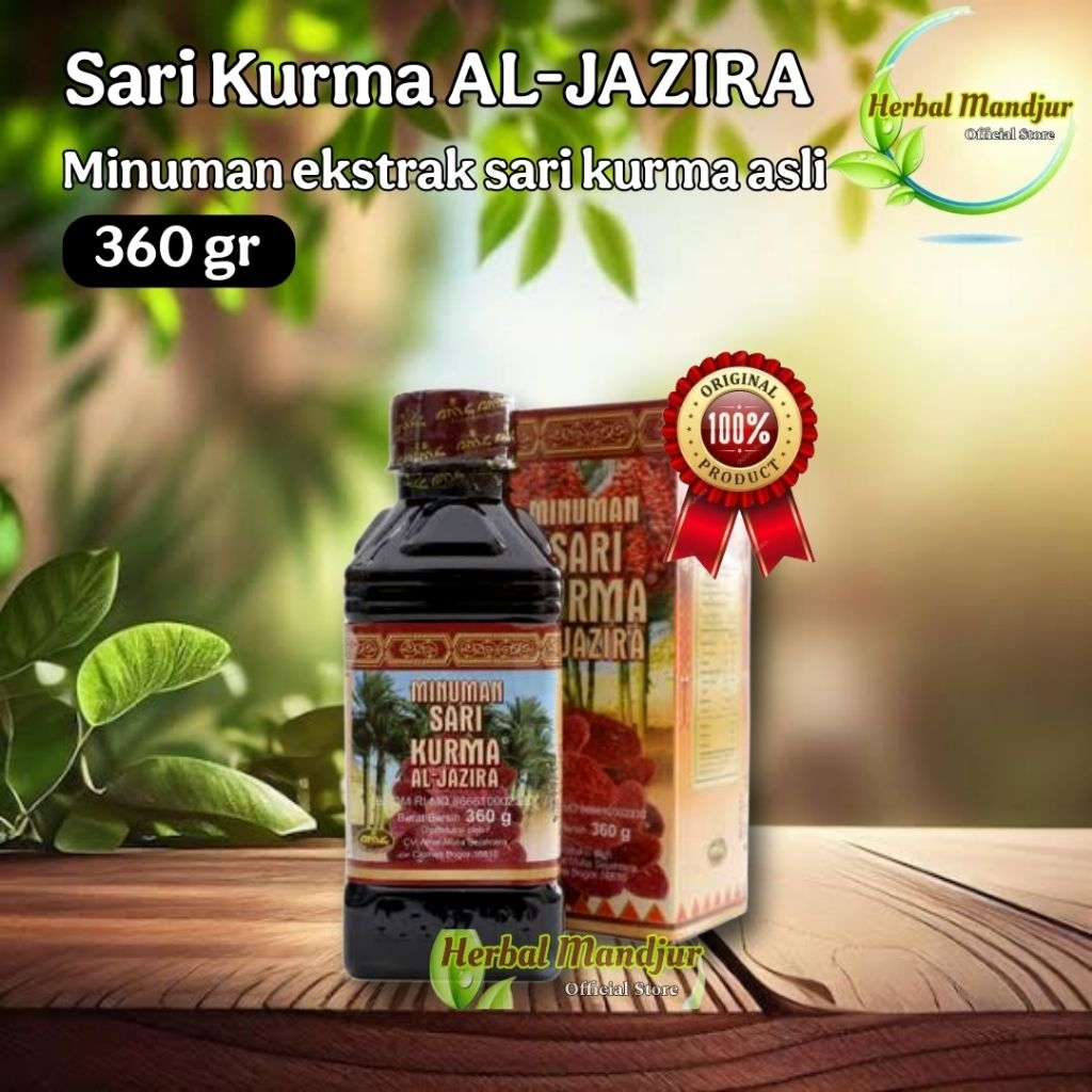 

- - Minuman Al Jazira ekstrak qurma asli
