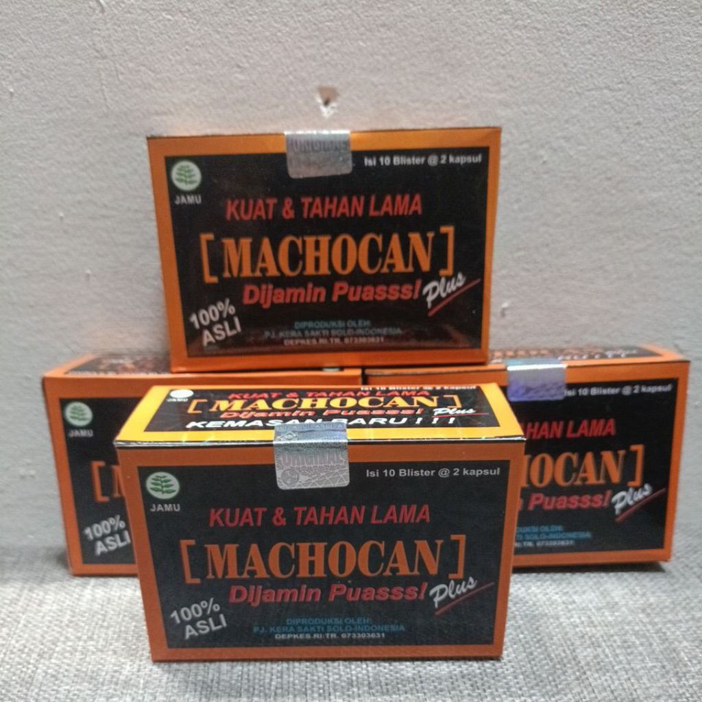 Herbal Kapsul Machocan 100℅ Original