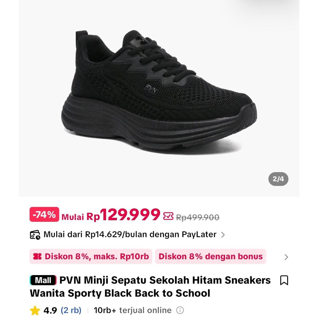 Sepatu PVN Hitam
