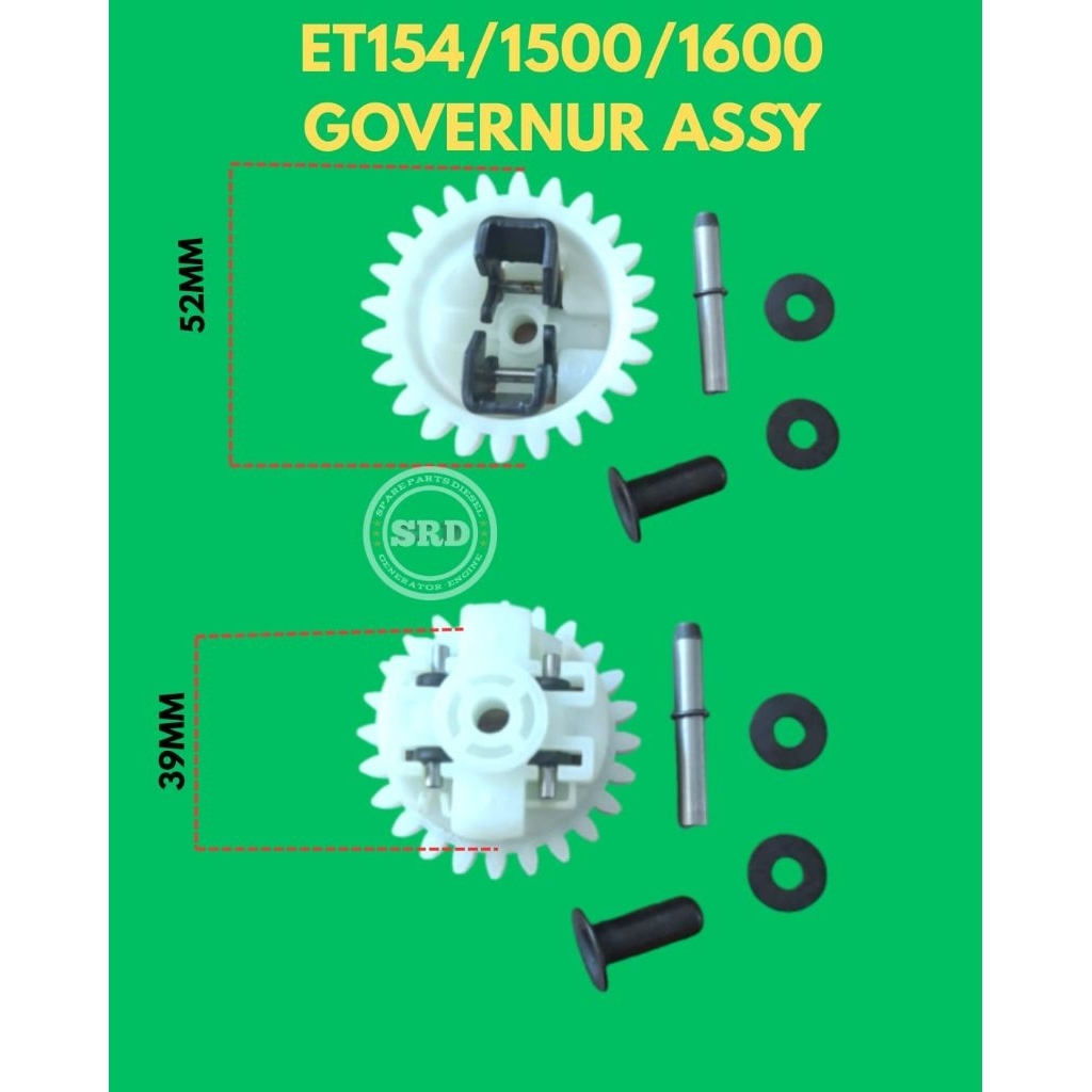Governur Assy genset et154/1500/1600watt
