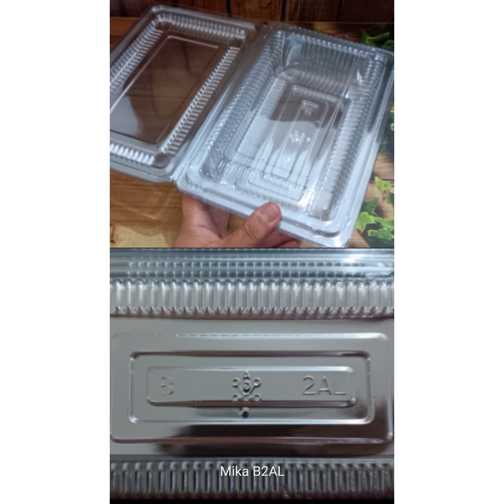 mika lauk / kue B2AL uk.alas 10.5 x 18cm, cocok untuk macam2 kue, bolu, roti, nasi, lauk #mikakue #m