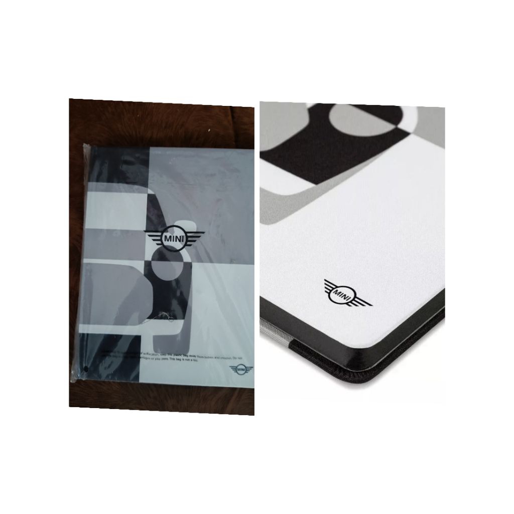 

MINI Notebook Car Tile Black Grey and White 80245B320F9 buku original MINI Cars new tag hologram resmi