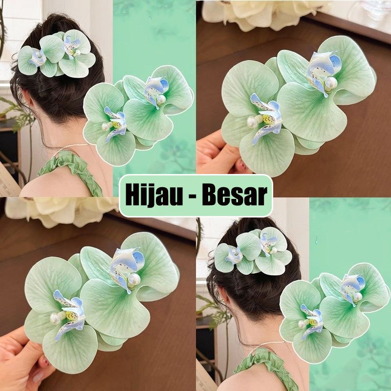 ❤️COD❤️Jepit rambut phalaenopsis/jepit rambut phalaenopsis gigantea anggrek/Jepit Rambut Anggrek/Jep