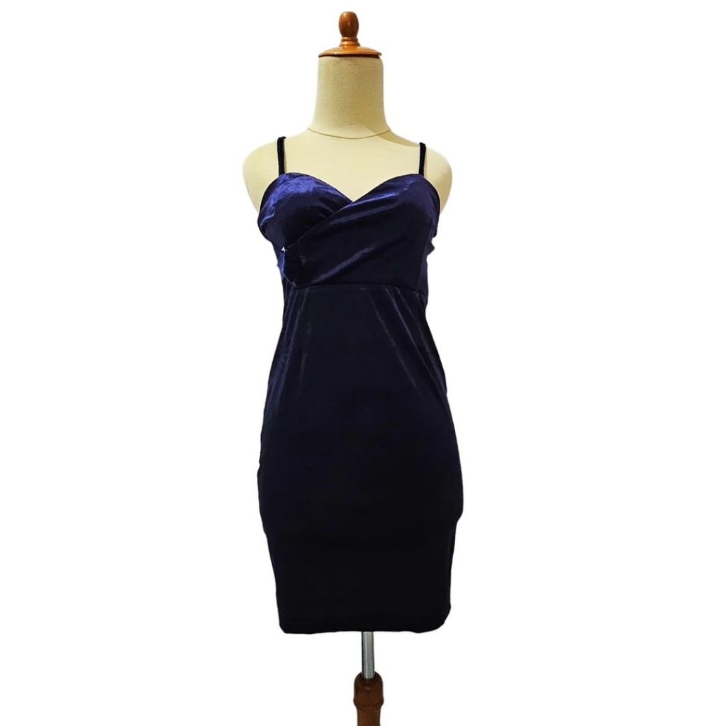 [PRELOVED] Dress Bludru | Mini Dress Bludru | Dress Party
