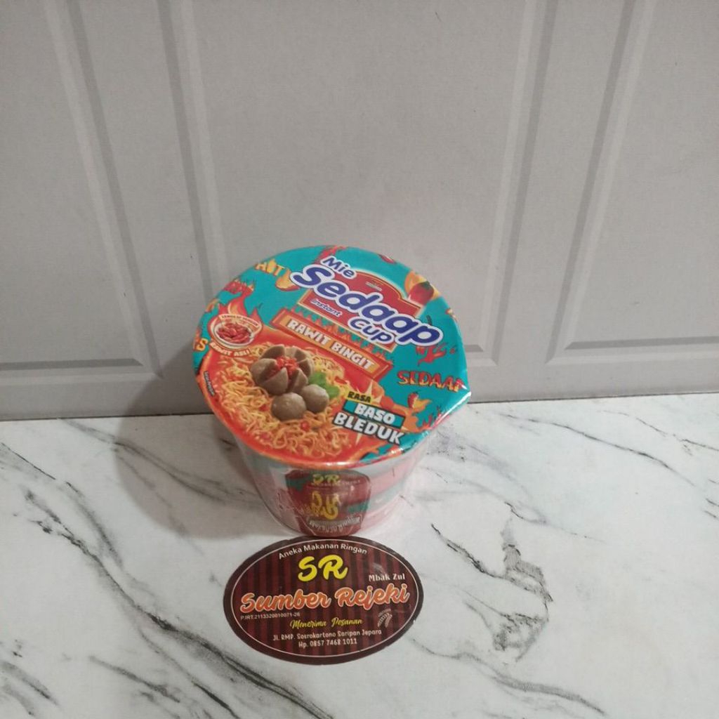 

MIE SEDAAP CUP BAKSO BLEDUK BERAT 81 GRAM