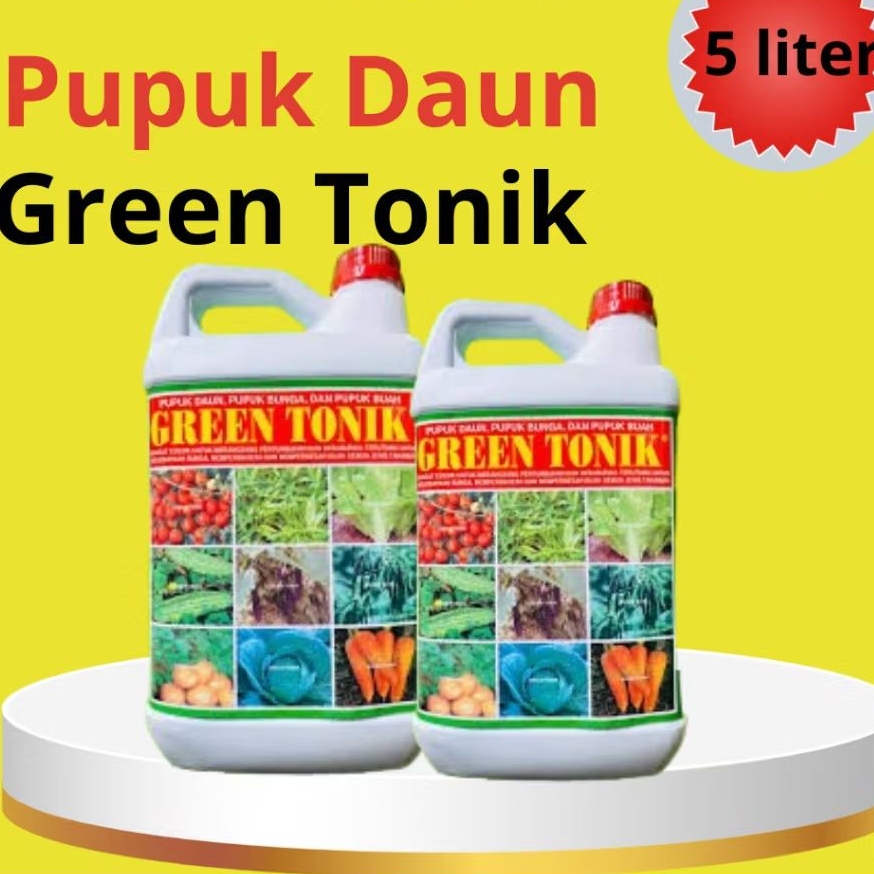Pupuk Cair GREEN TONIK  kemasan 5 Liter