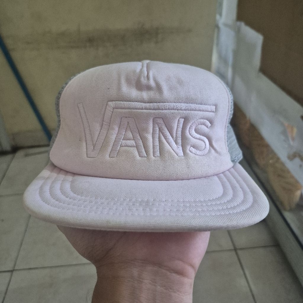 Snapback Trucker Vans Original Big Script