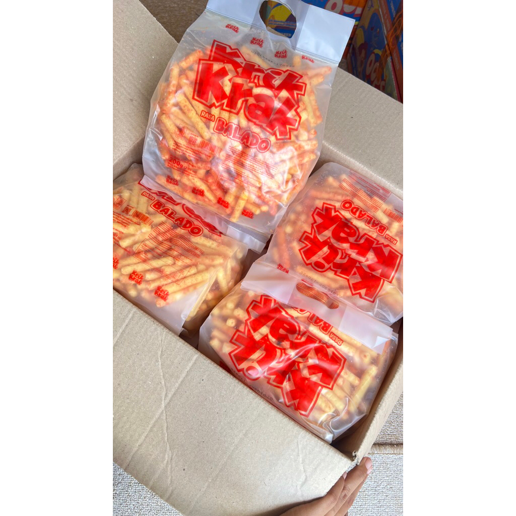 

Krik krak balado pouch 200gr (packing free bubblewarp)