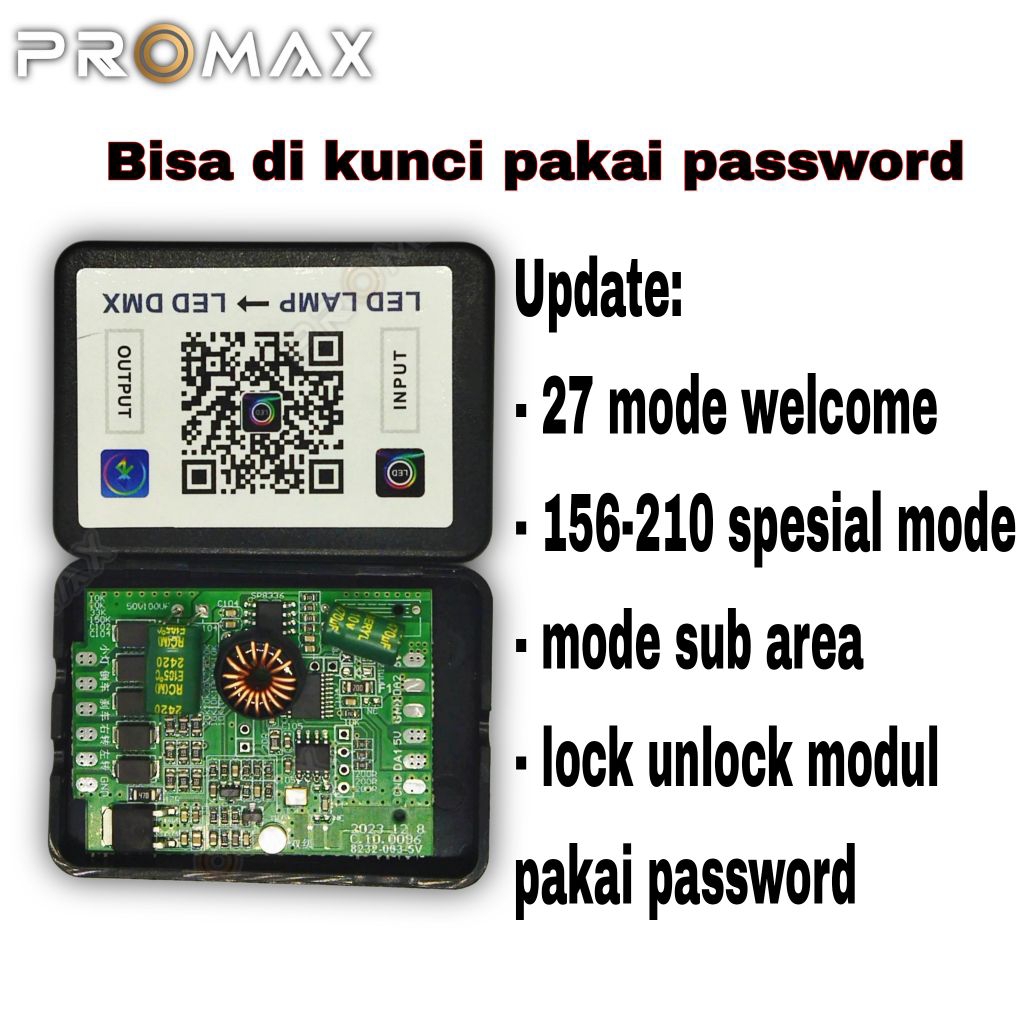 modul dmx RGB controller smart LED modul belang & non belang dmx runing seting via aplikasi LED Lamp