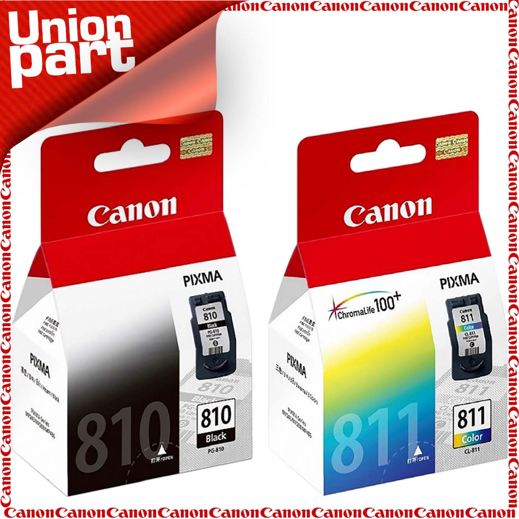 Cartridge Canon 810 811 Original Tinta Catridge Baru Ori Printer IP2770 MP237 MP258 MP287 MP497