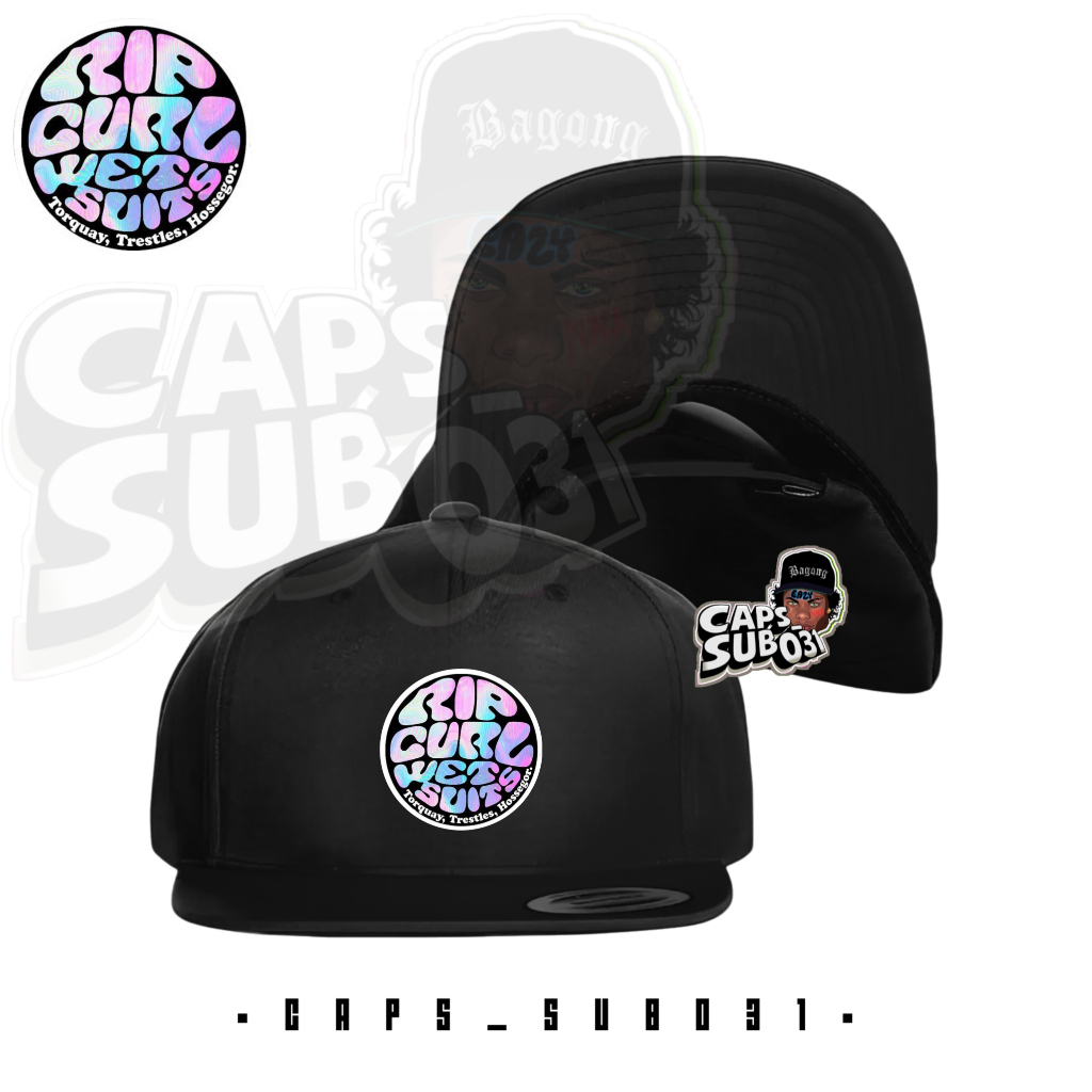 Topi Snapback RIPCURL RAINBOW  Premium/ Topi Snapback Hip-hop/ Topi Casual Pria Wanita RIPCURL