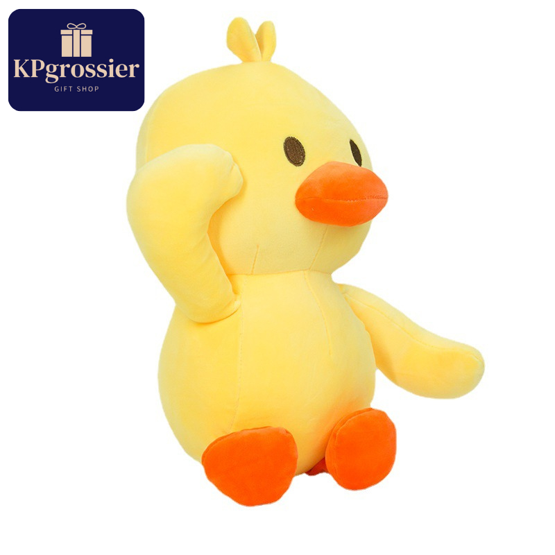Boneka Bebek Kuning Lucu Jumbo Besar 31-39 cm