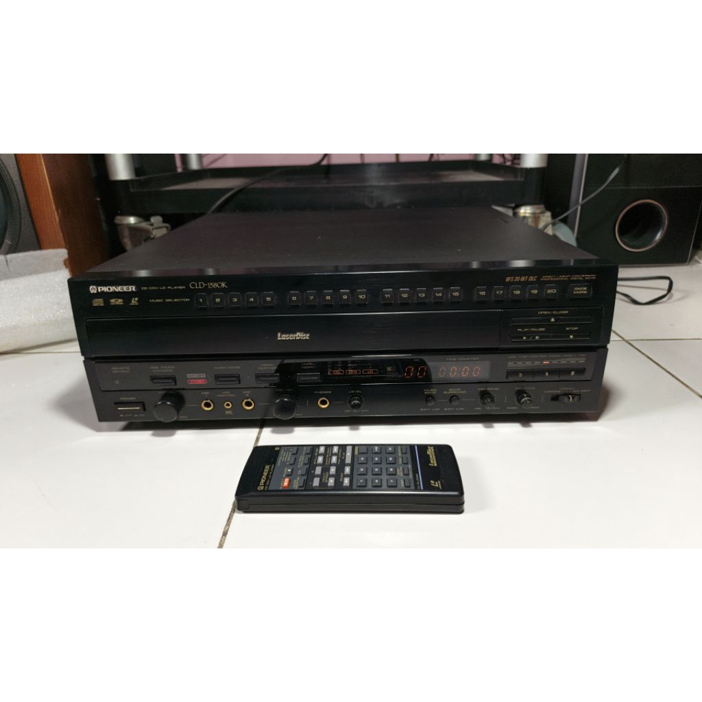 Pioneer DVD VCD CD player CLD 1580K