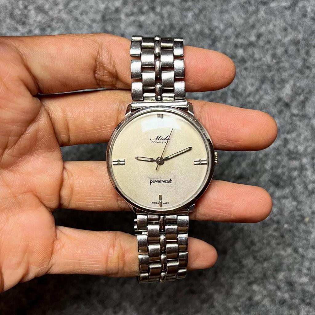 Jam tangan second mido ocean star original