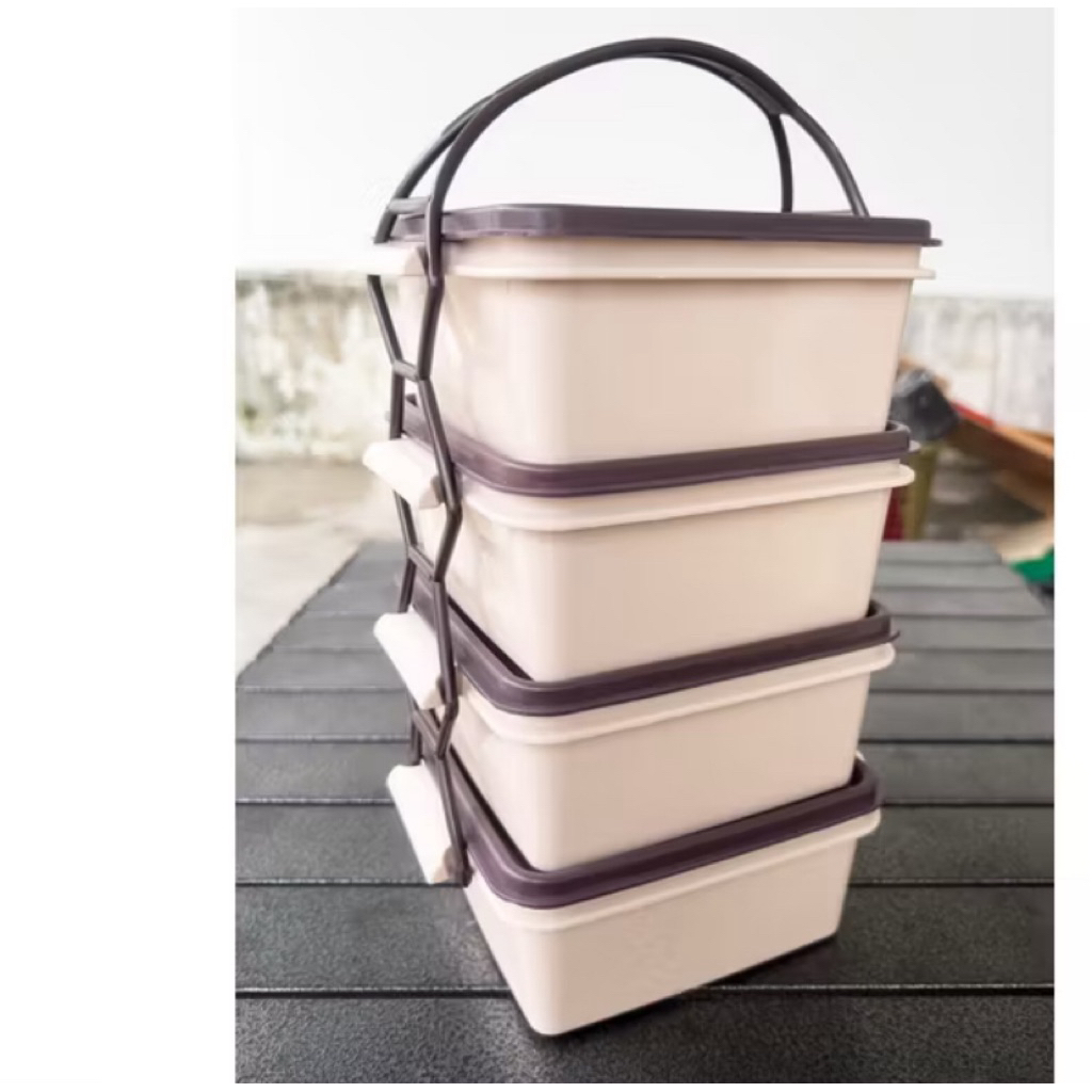 rantang plastik 4 susun/rantang pacific 4 susun