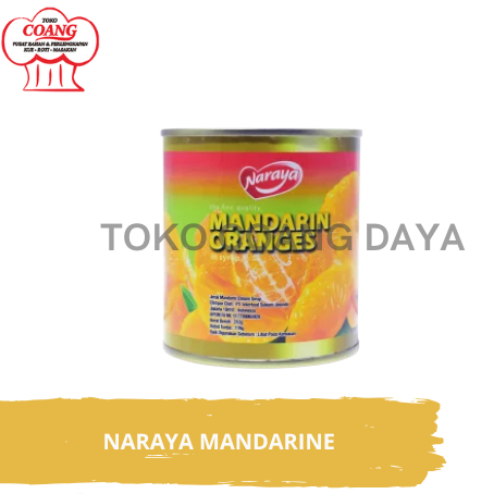 NARAYA MANDARIN ORANGE 312 GR