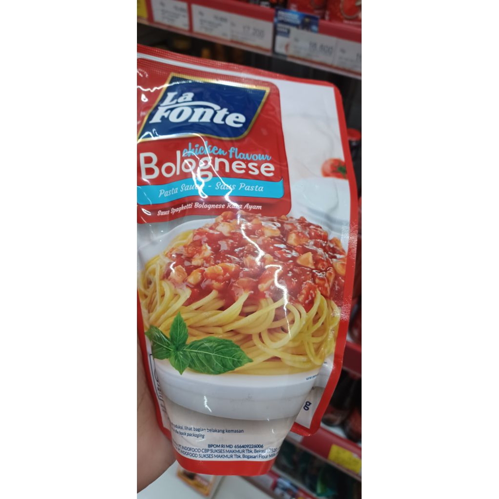 

saos lafonte bolognese beef