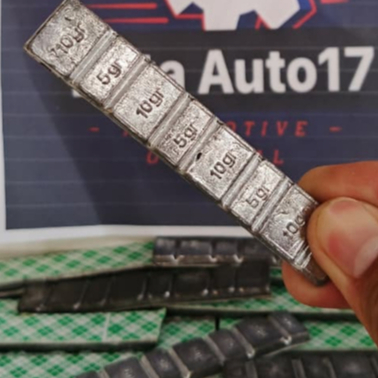 Timah Balance Tempel atau Whell Balancing dapat juga di gunakan untuk Pemberat Pancing