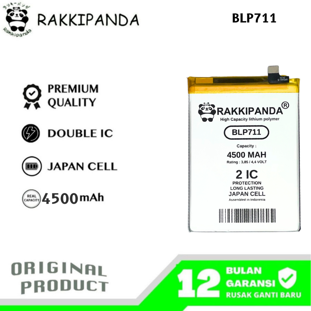 RakkiPanda - BLP711 A1K Batre Batrai Baterai