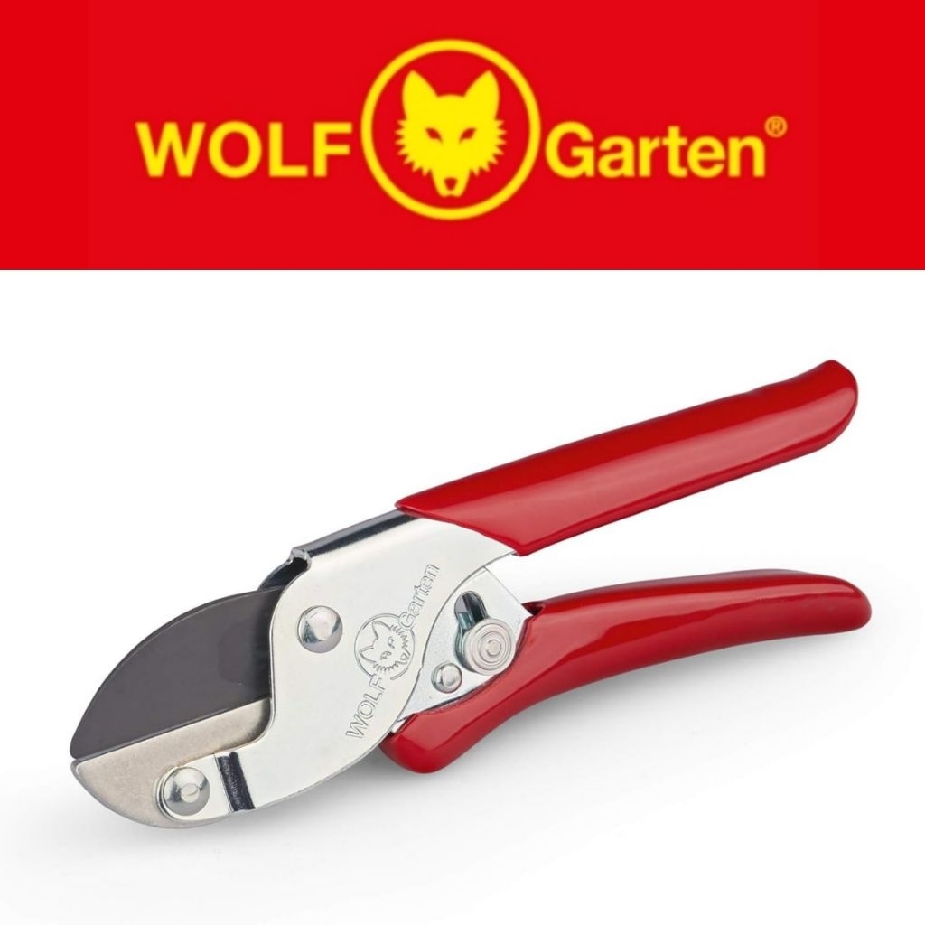 WOLF GARTEN Original Anvil pruning shears Gunting Rotan Rempel dahan ranting tanaman kopi bonsai dur
