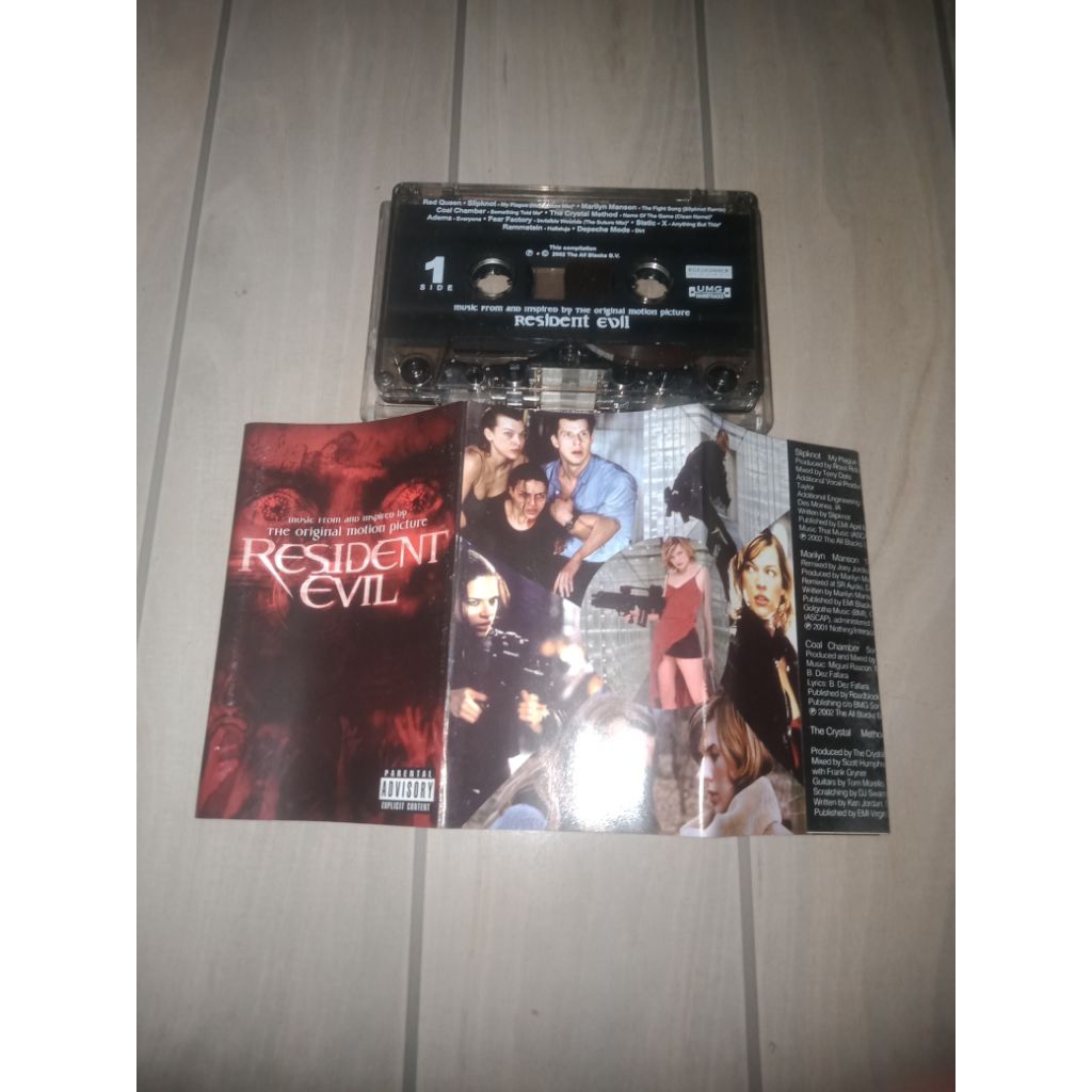 kaset pita resident evil