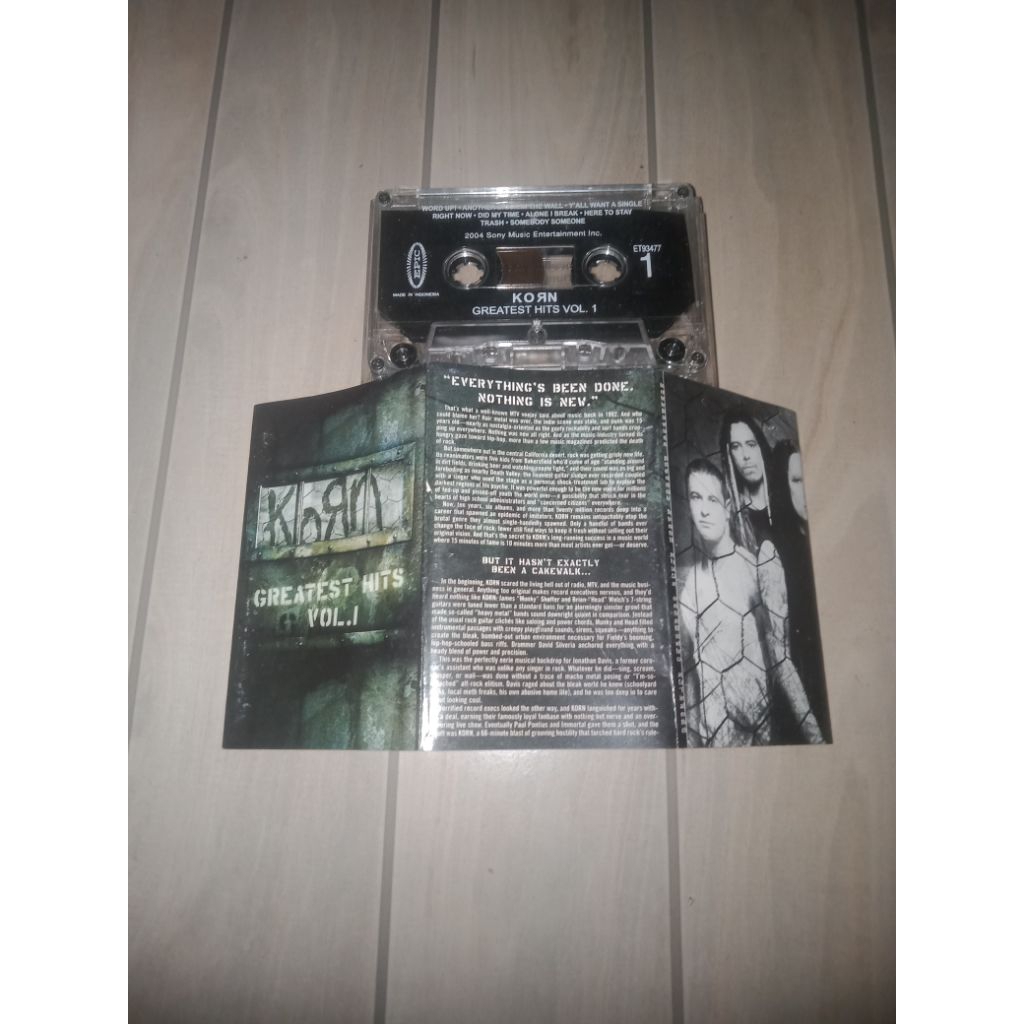 kaset pita korn the greatest hits