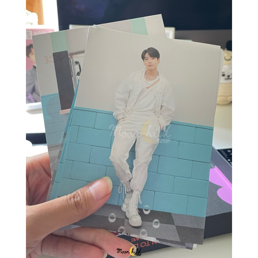 Postcard BTS PTD Live on stage Seoul connect ver (hitam)