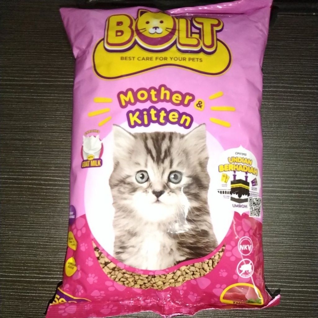 Bolt Kitten Dry Food 500gram