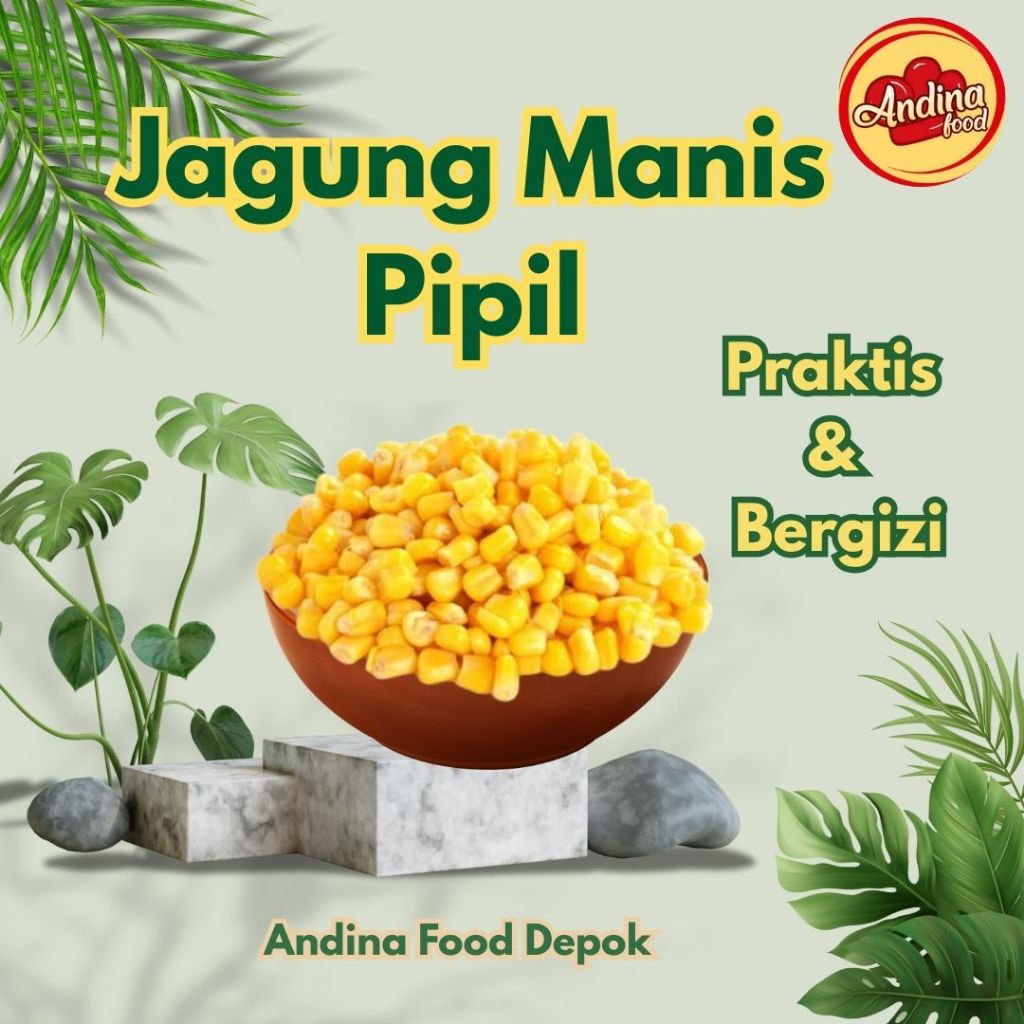 

Jagung Pipil Beku Frozen Food 1Kg – Sayuran Beku Praktis, Tanpa Pengawet, Halal, Cocok untuk Sup Tumis Bakwan Salad