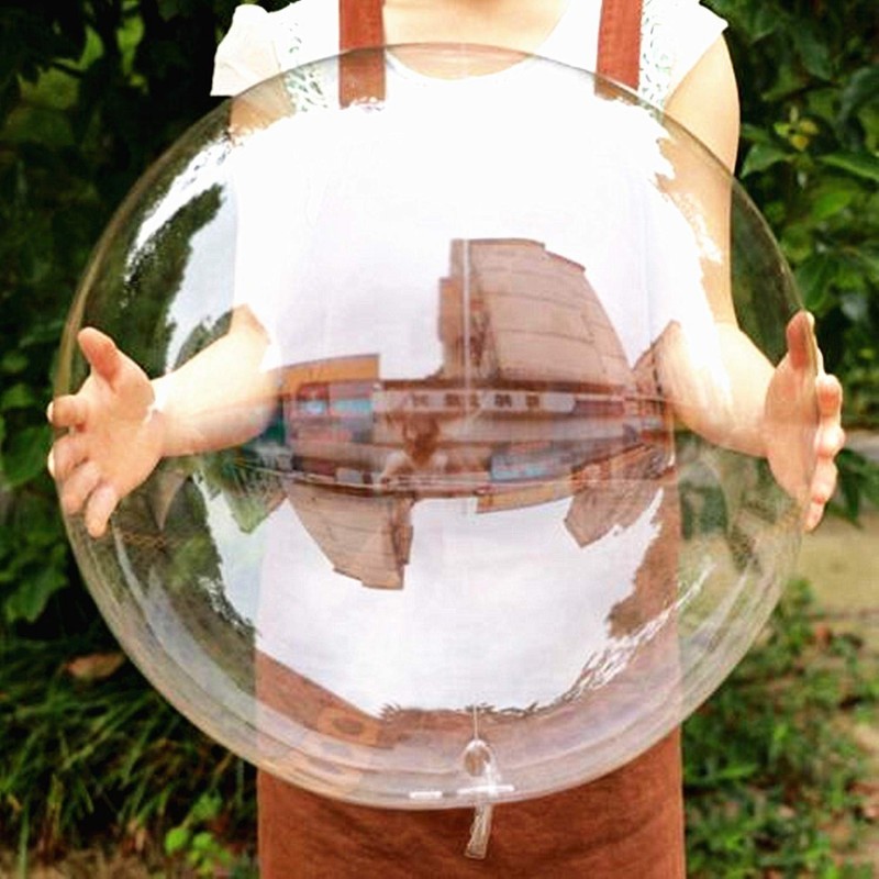 50Pcs Balon PVC Transparan Bobo Tebal Jumbo / 24 Inch Balon Bening Balon Bobo Premium Terbaik