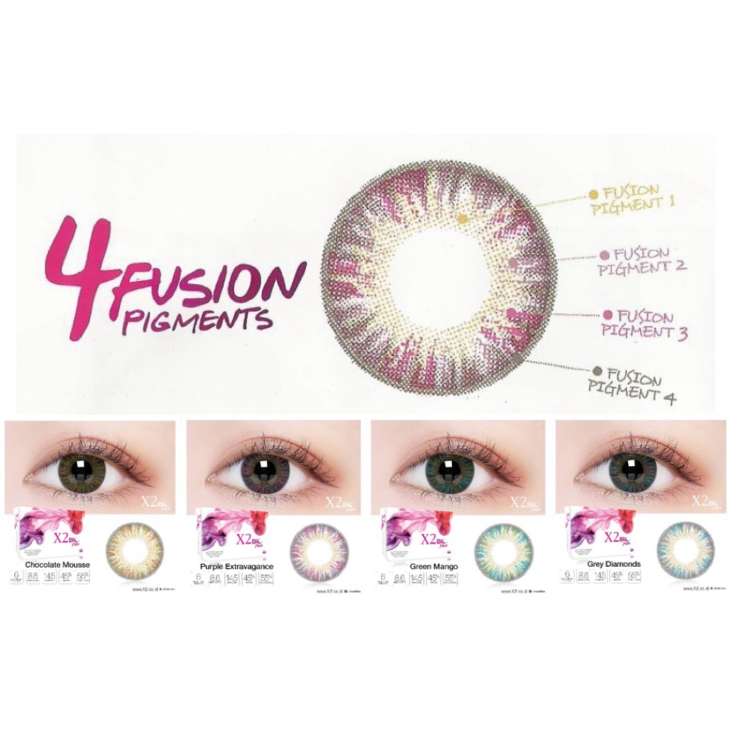 Softlens X2 Bio four Chocolate Mousse