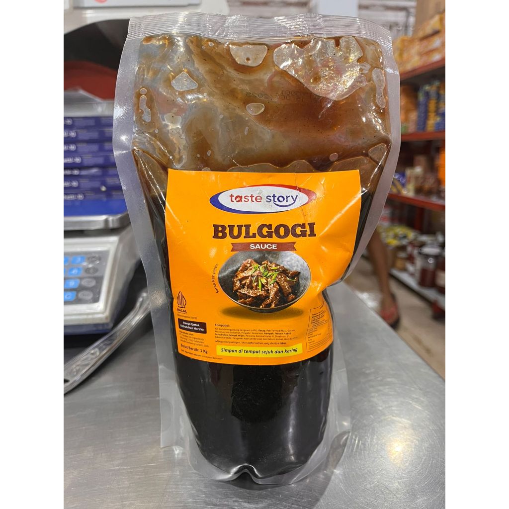 

Bulgogi Sauce Taste Story / Saus Bulgogi Taste Story / Bulgogi Sauce - 1 Kg