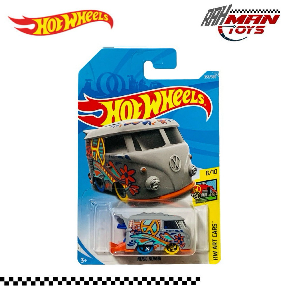 Hot Wheels Kool Kombi VW Volkswagen Art Cars