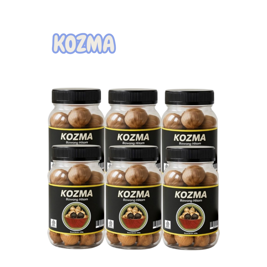

MS KOZMA Black Garlic Premium Bawang Putih Tunggal Herbal Fermentasi 600ml