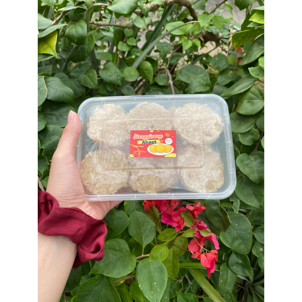 RENGGINANG BESAR TERASI MENTAH 20 pcs