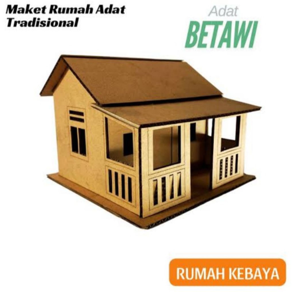 Prakarya Rumah Miniatur Kardus