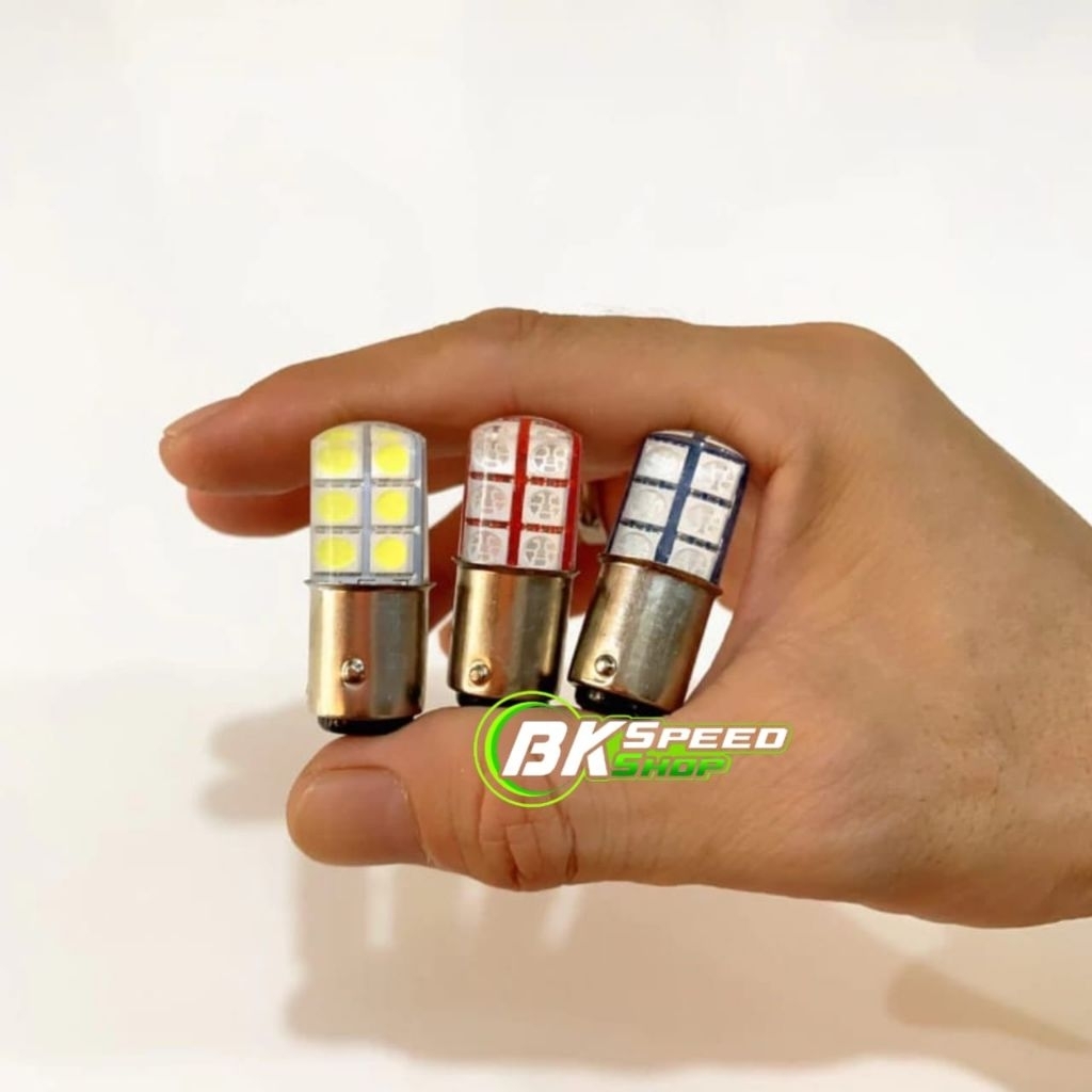 BOHLAM LAMPU STOP REM LED 12MATA KEDIP FLASH MIO J-M3-BEAT FI - GENIO - XRIDE - XEON - VIXION UNIVER